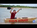 Como navegar em um barco de papelão - Navigating in a cardboard boat