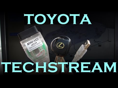 Toyota Techstream Software Demonstration
