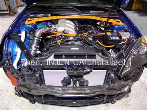 INJEN Cold Air Intake CAI for Hyundai Genesis Coupe 3.8 V6 Dyno