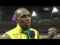 Athletics Men's 200m Final - Jamaica - Gold Silver Bronze - London 2012 Olympic Games Highlights