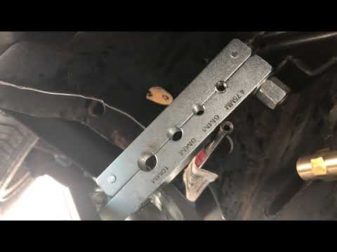How to flair 4.75mm existing brake line on a Mercedes 2005 ML500