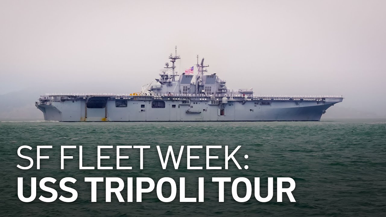 SF Fleet Week: A Tour of the Brand New USS Tripoli