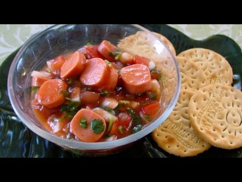Salchichas+a+La+Diabla+Receta BOTANA DE SALCHICHAS A LA DIABLA / DEVIL SAUSAGES SNACK | RECETA ...