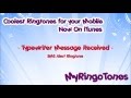 Ringtone. Best SMS Ringtone for Your Phone IPhone 4, IPhone 5. Typewriter Message Received