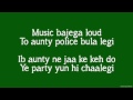 Party All Night Lyrics BOSS ft Yo Yo Honey Singh, Aksha