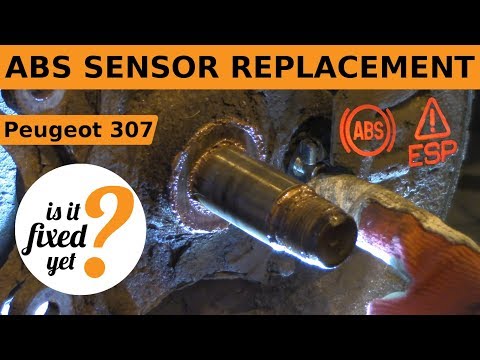 ABS Sensor Replacement ("ABS Fault") - Peugeot 307
