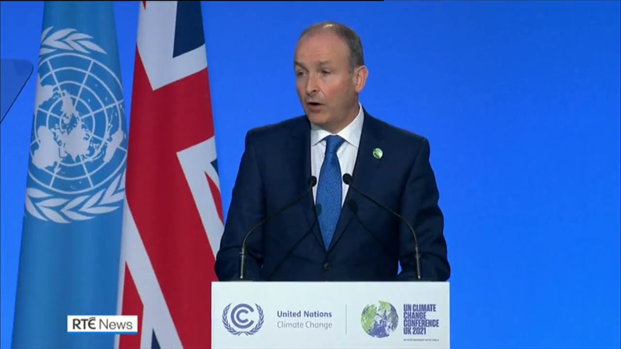 COP26: Taoiseach says Ireland ready to play its Part to tackle Climate Change