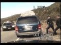 New Mexico state police traffic stop and ensuing chase