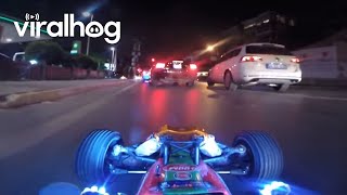 Rc Car In Traffic