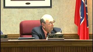 140715 Springfield Tennessee Board of Mayor and Aldermen July 15, 2014