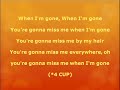 The Cup Song - Pitch Perfect (WITH LYRICS)