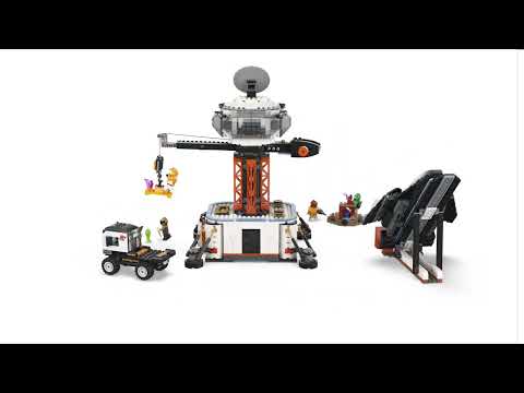 LEGO® City Space Base and Rocket Launchpad Set 60434