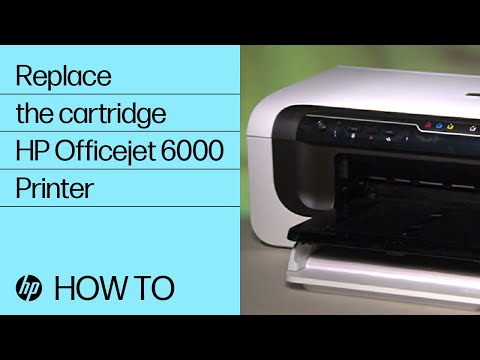 Replacing Cartridges on the HP Officejet 6000 Printer - E609a Duration: 1:37. Total Views: 46,430 .