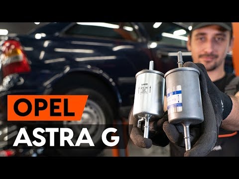 Comment remplacer le filtre à carburant sur OPEL ASTRA g CC (F48, F08) (TUTORIEL vidéo AUTODOC)