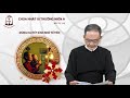Lời Chúa - Chúa Nhật Tuần III Thường Niên A - 26/01/2020