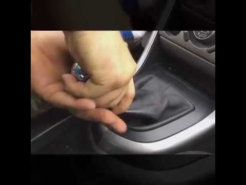 How to remove the gearshift knob Peugeot