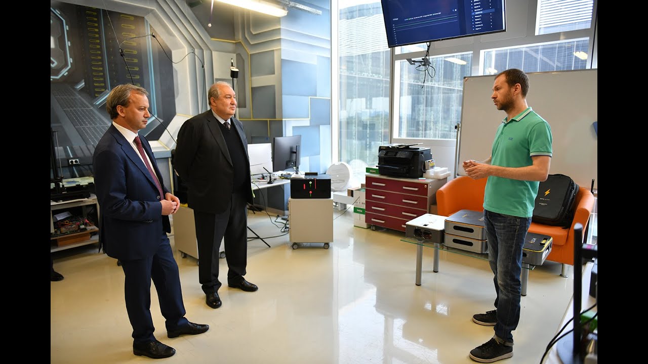 Արմեն Սարգսյանն այցելել է Մոսկվայի «Սկոլկովո» նորարարական կենտրոն