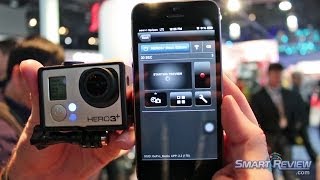 ces 2014 | gopro hero3+ action cam demonstration | black edition hero3 plus | wifi | smart review