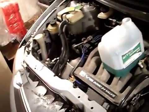 Mazda MPV эксплуатация и ремонт.Замена антифриза.