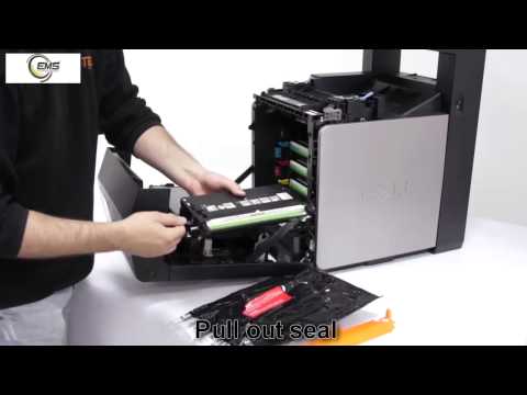 Dell 3115cn Toner Cartridge Replacement - User Guide ( 7260B 7260C ...