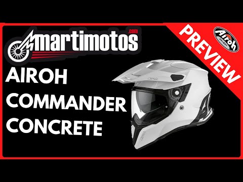 Video of AIROH COMMANDER CONCRETE