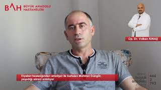 Op. Dr. Volkan Kınaş şifa dağıtıyor! 20 yıllık şeker hastası sağlığına kavuştu