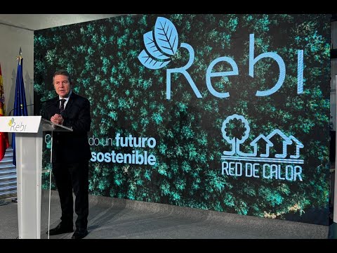 REBI SLU: Emiliano García-Page inaugura la central térmica de la Red de Calor de Cuenca