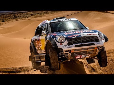 Look Mini Cooper Countryman ALL4 Racing Dakar Rally Car Performance Review