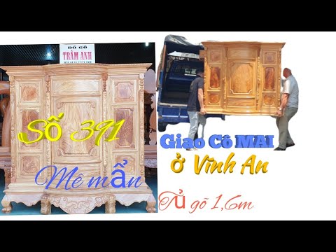 Mê mẩn tủ thờ 1,6m gỗ gõ Lào vân víp giao Cô MAI ở vĩnh an số 391/Đồ Gỗ Trâm Anh /0794455222