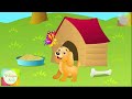 The Finger Family Dog Family Nursery Rhyme | Kids Animation Rhymes Songs