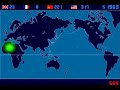 A Time-Lapse Map of Every Nuclear Explosion Since 1945 - by Isao Hashimoto