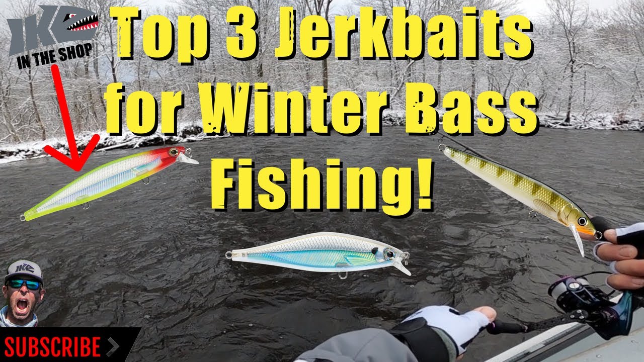 TOP 3 JERKBAITS for Winter BASS FISHING!! Bass Fishing Video