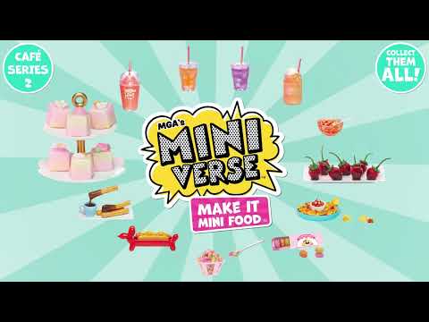 Miniverse Make It Mini Food Series Cafe in PDQ