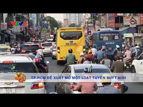TPHCM đề xuất mở một loạt tuyến buýt mini