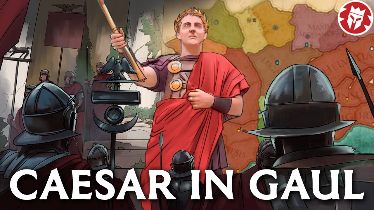 Caesar in Gaul - Roman History -Documentary