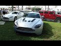 Light Blue Aston Martin V12 Vantage at the Fort Lauderdale International Boat Show