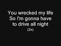 The All-American Rejects - Night Drive + Lyrics