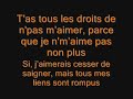 Abdallah Dans mon coin ( Parole )