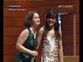 Béla Bartók -- Şase dansuri româneşti (Patricia Copacinskaia şi Mihaela Ursuleasa, 2011)