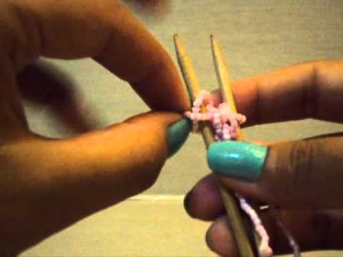 Como fazer um colar Rabo de rato com missangas