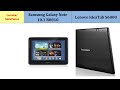 Samsung Galaxy Note 10.1 N8010 vs Lenovo IdeaTab S6000, full specifications