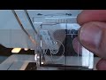 Elna 6600 Quilters Dream 2 How to thread and start stitching
