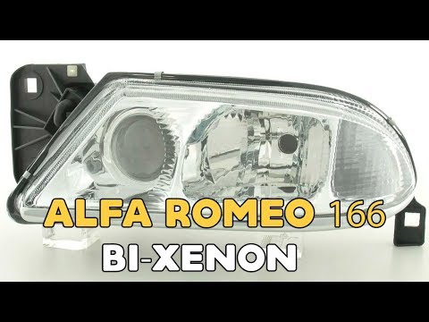 Alfa Romeo 166 Bi xenon projector installation | Alfa Romeo Headlight Upgrade