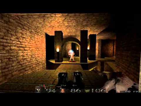 Quake 1 HD in 2013 (DarkPlaces Epsilon Ultra) - E1M3 100% Walkthrough ...