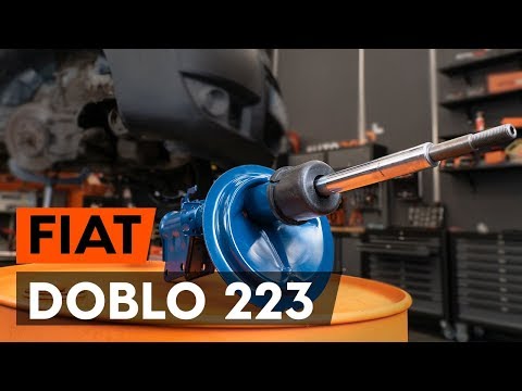 Как заменить стойку амортизатора передней подвески на FIAT DOBLO 1 (223) (TUTORIAL AUTODOC)