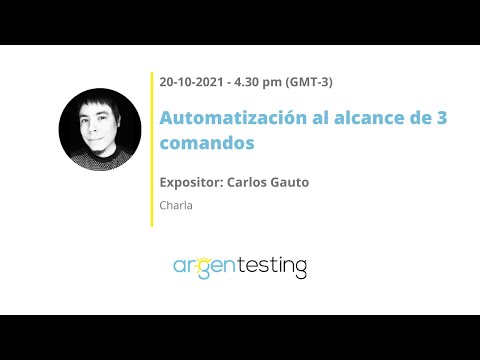 Automation at the reach of 3 commands [Spanish]