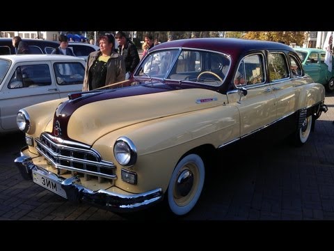 Выставка ретро-автомобилеи в Донецке. Old car show in Donetsk