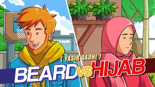 Beard vs Hijab