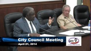 4/21/14 City of Portland Council Meeting