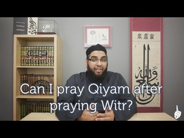 Can I pray Qiyam after praying Witr?